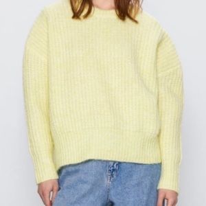 Zara Purl Knit Sweater - Size M